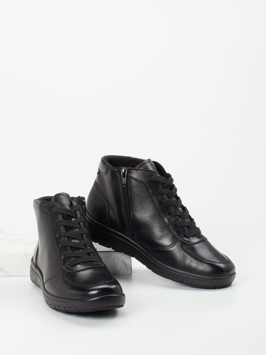 Schnürstiefelette schwarz 2751009037204