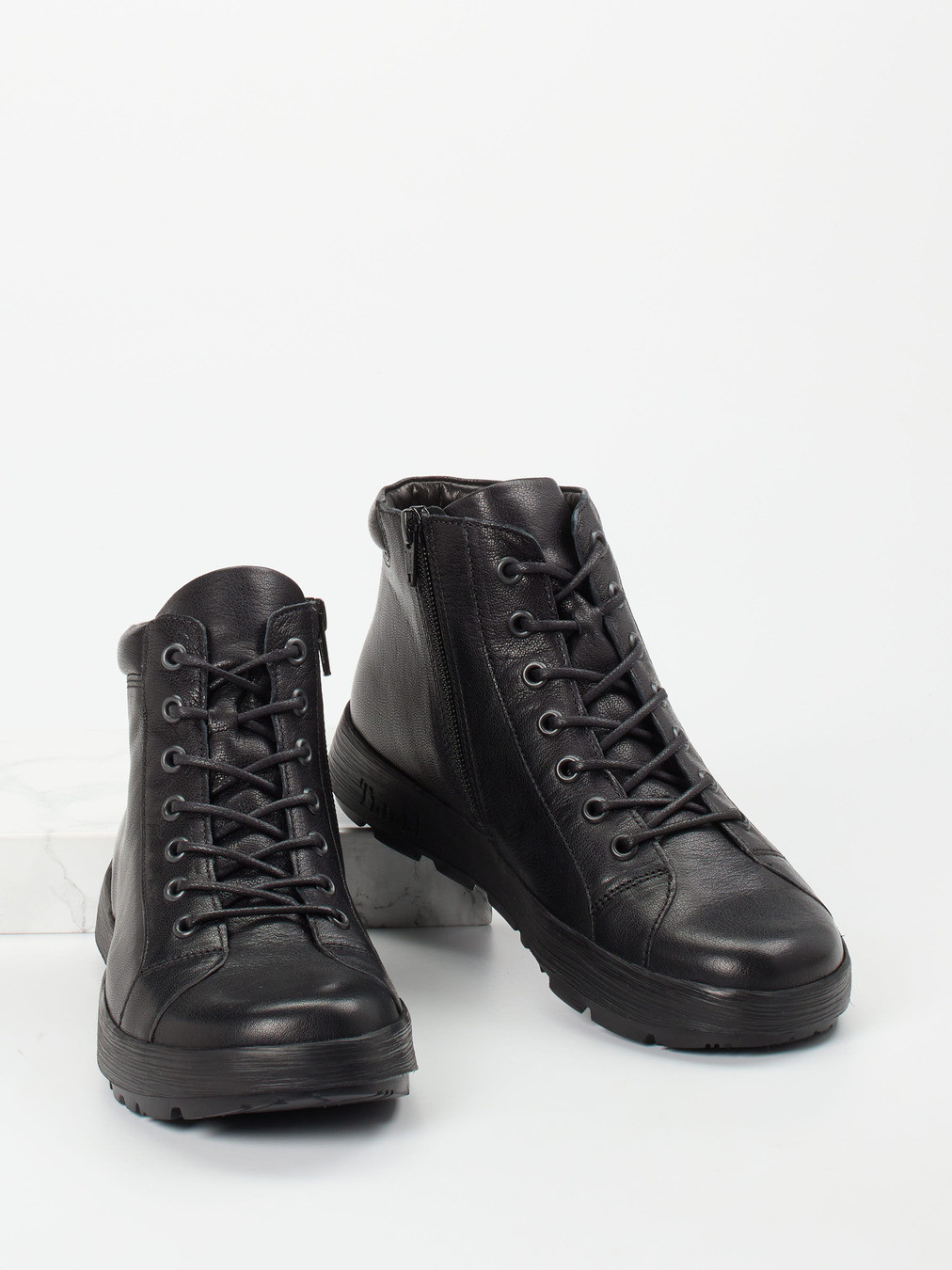 Schnürstiefelette schwarz 2751009037504