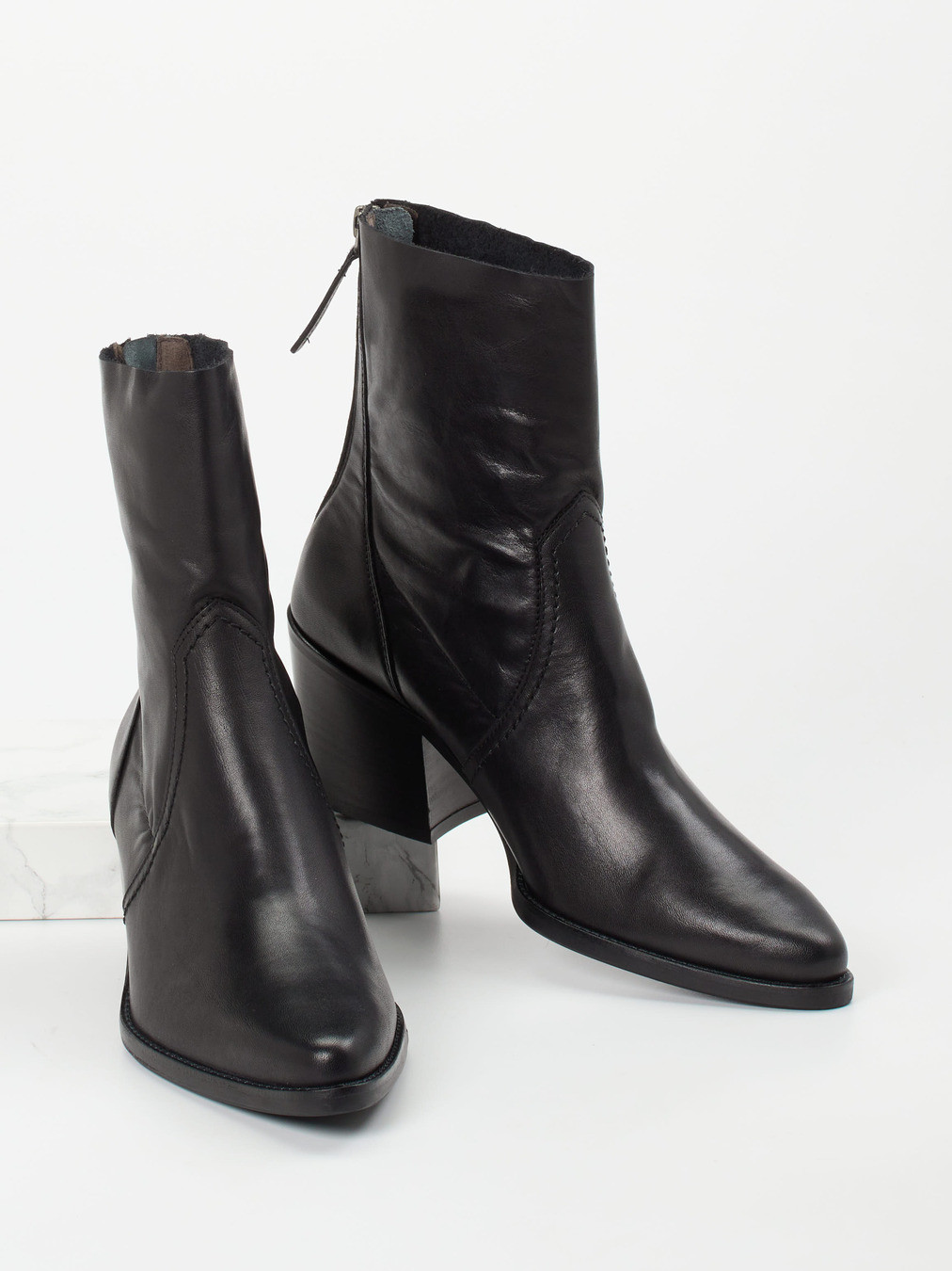 Stiefelette schwarz 1736009010904