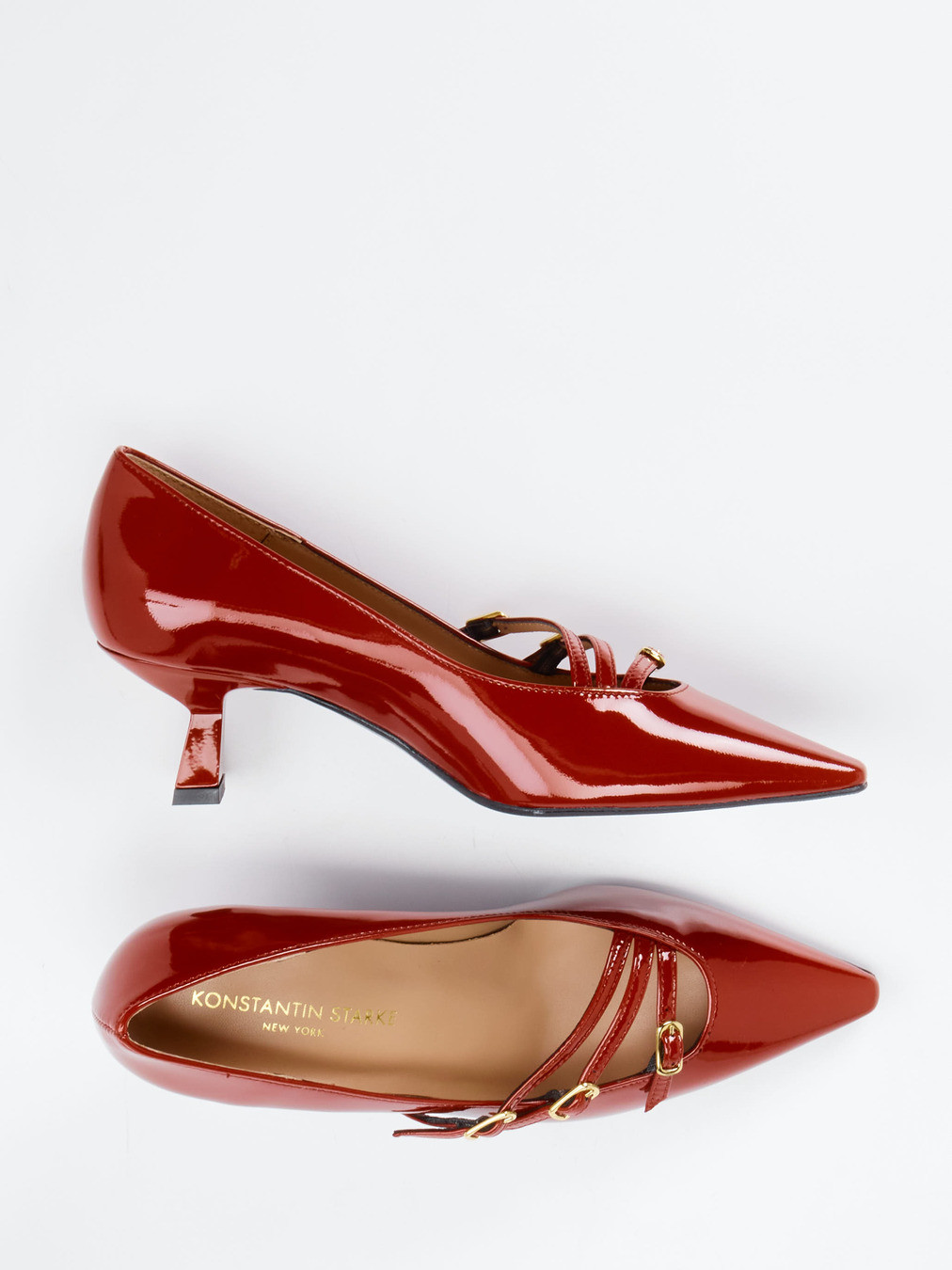 Spangenpumps rot 1425559000404