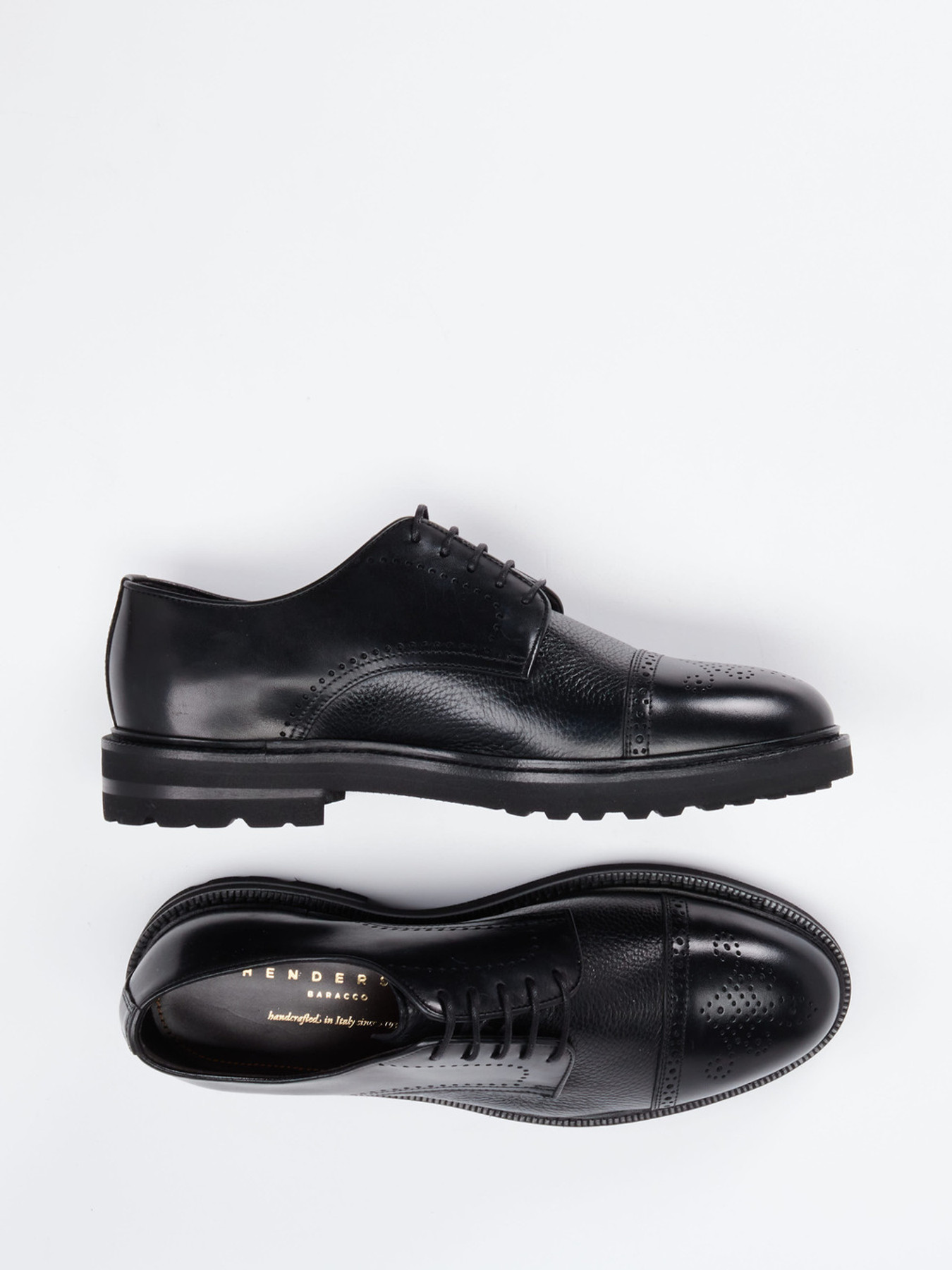 Schnürschuh schwarz 4610009124304