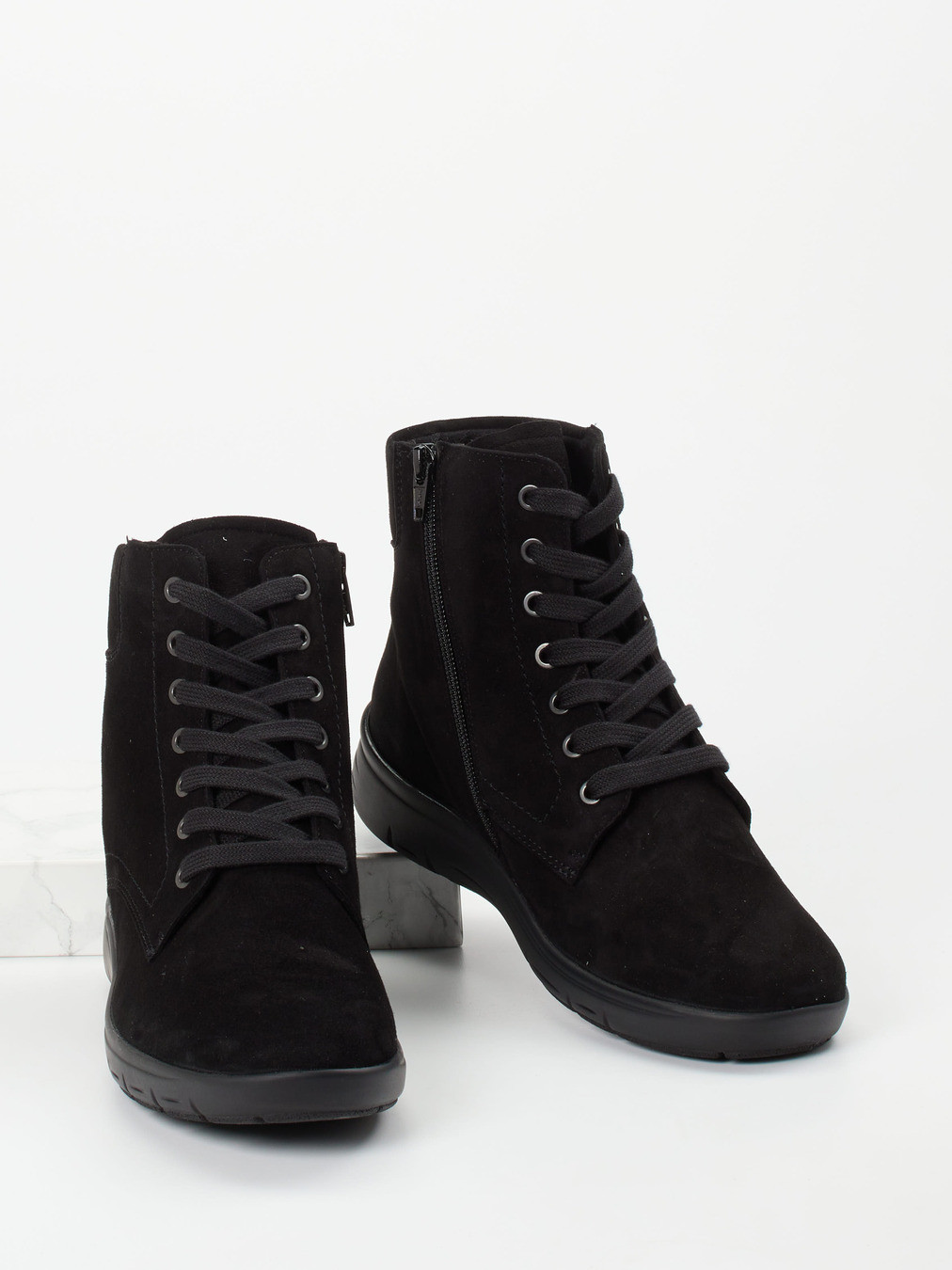 Schnürstiefelette schwarz 2751009037104