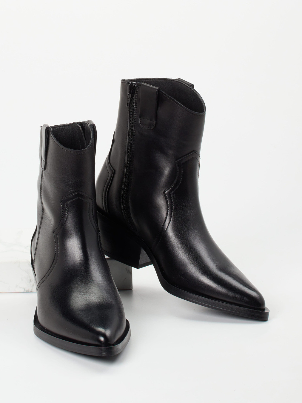 Cowboyboots schwarz 1735009015304