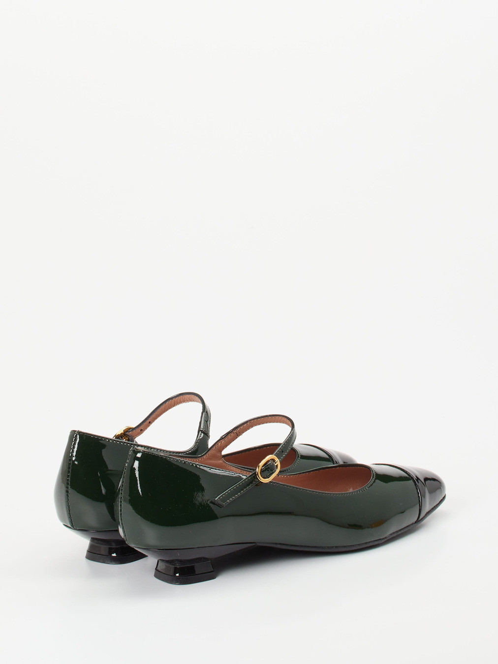 Spangenpumps grün 1421600000103