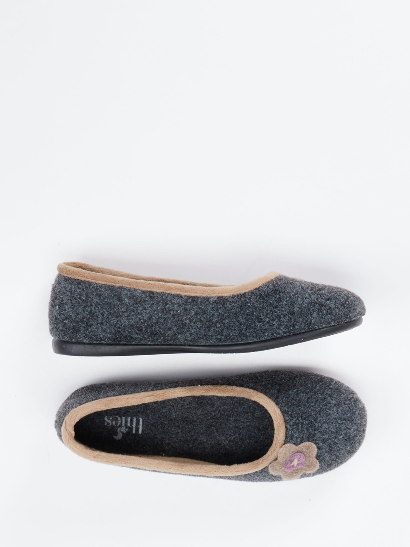 Hausschuh grau 7172409001404