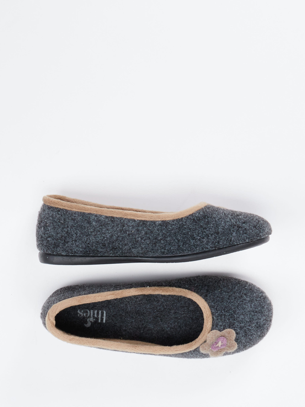 Hausschuh grau 7172409001404