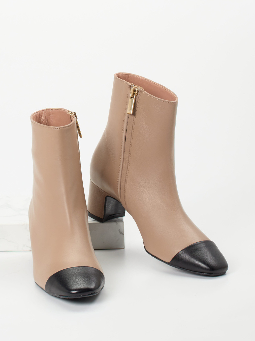 Stiefelette beige 1715390000104