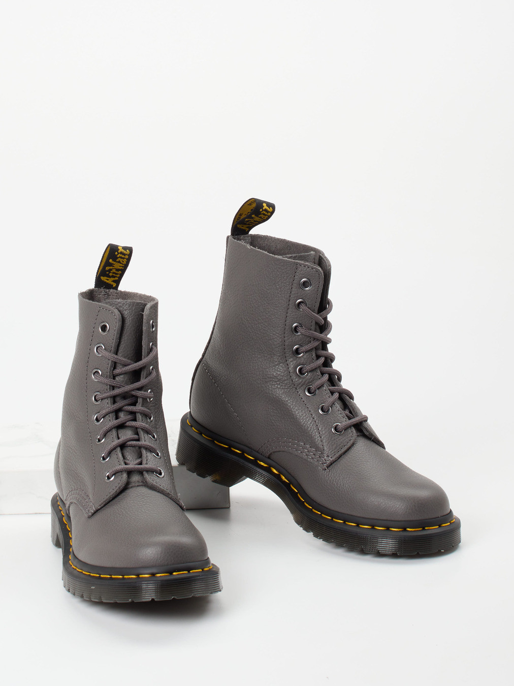 Schnürstiefelette grau 1701459001304