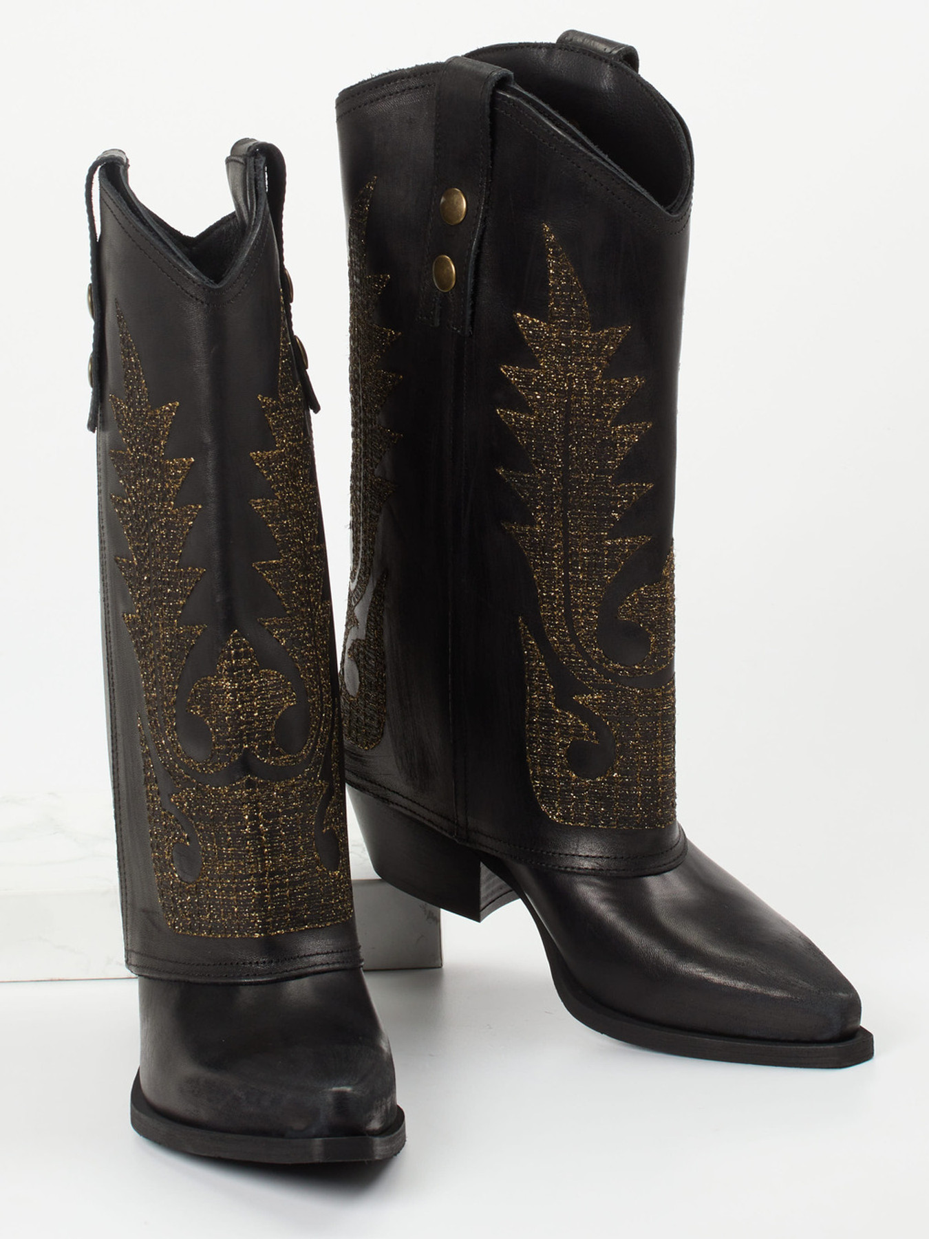 Cowboyboots schwarz 1755009006004