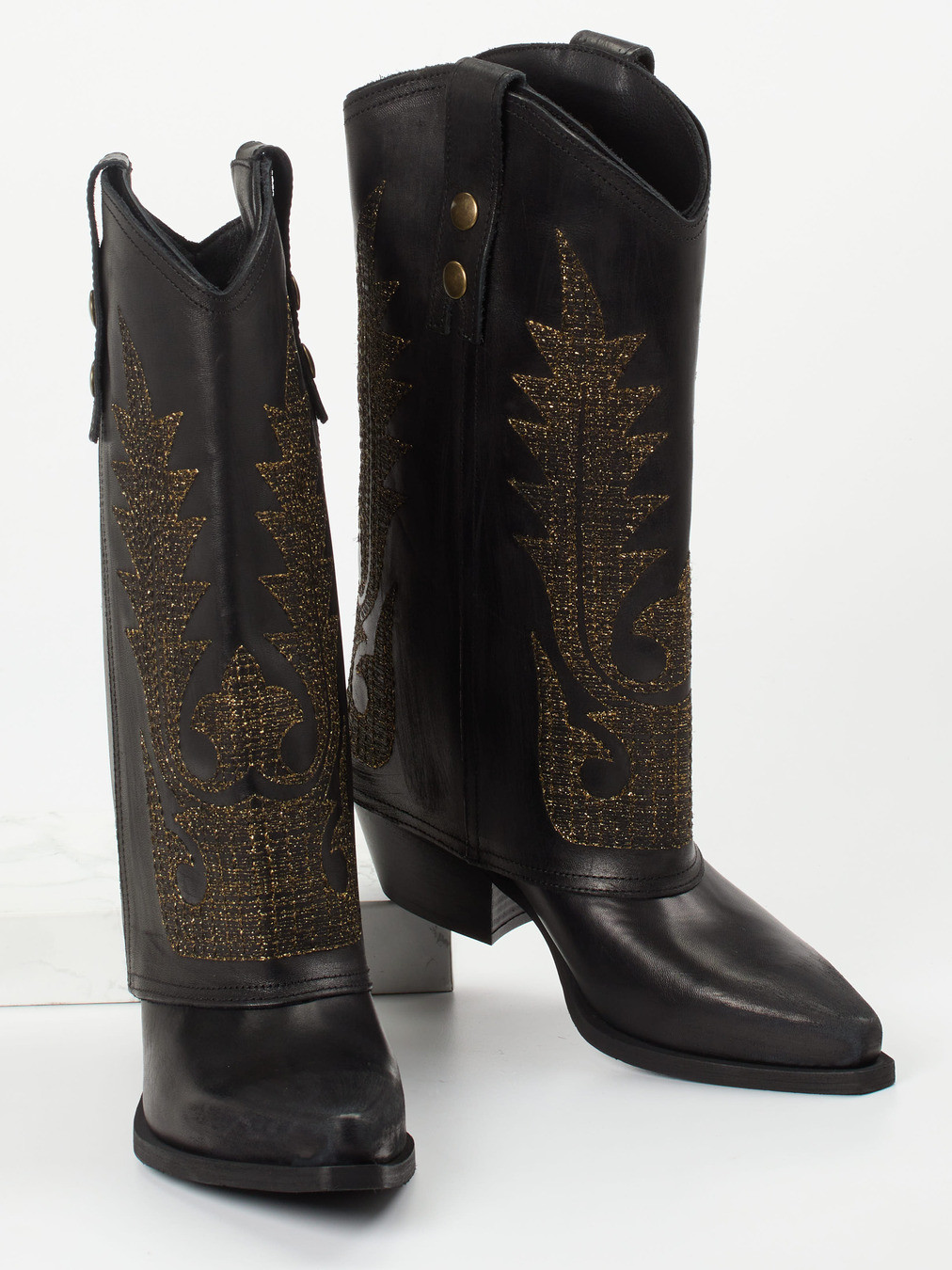 Cowboyboots schwarz 1755009006004