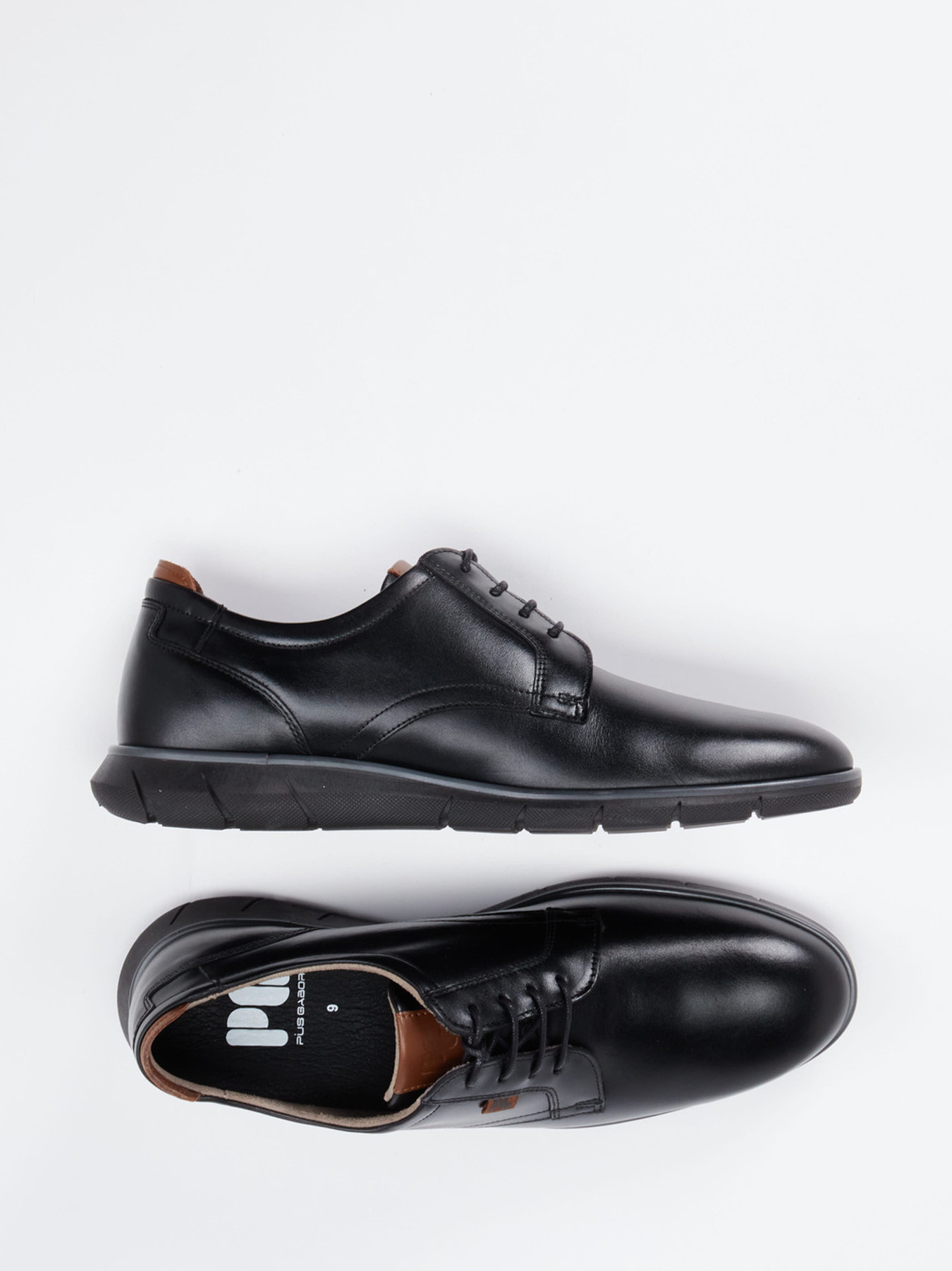 Schnürschuh schwarz 4610009123704