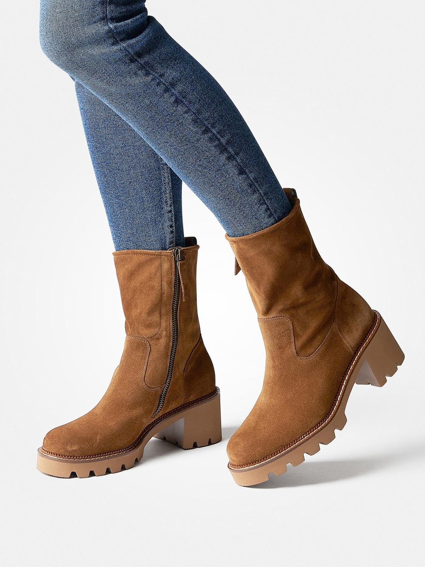 Stiefelette braun 1737229001302