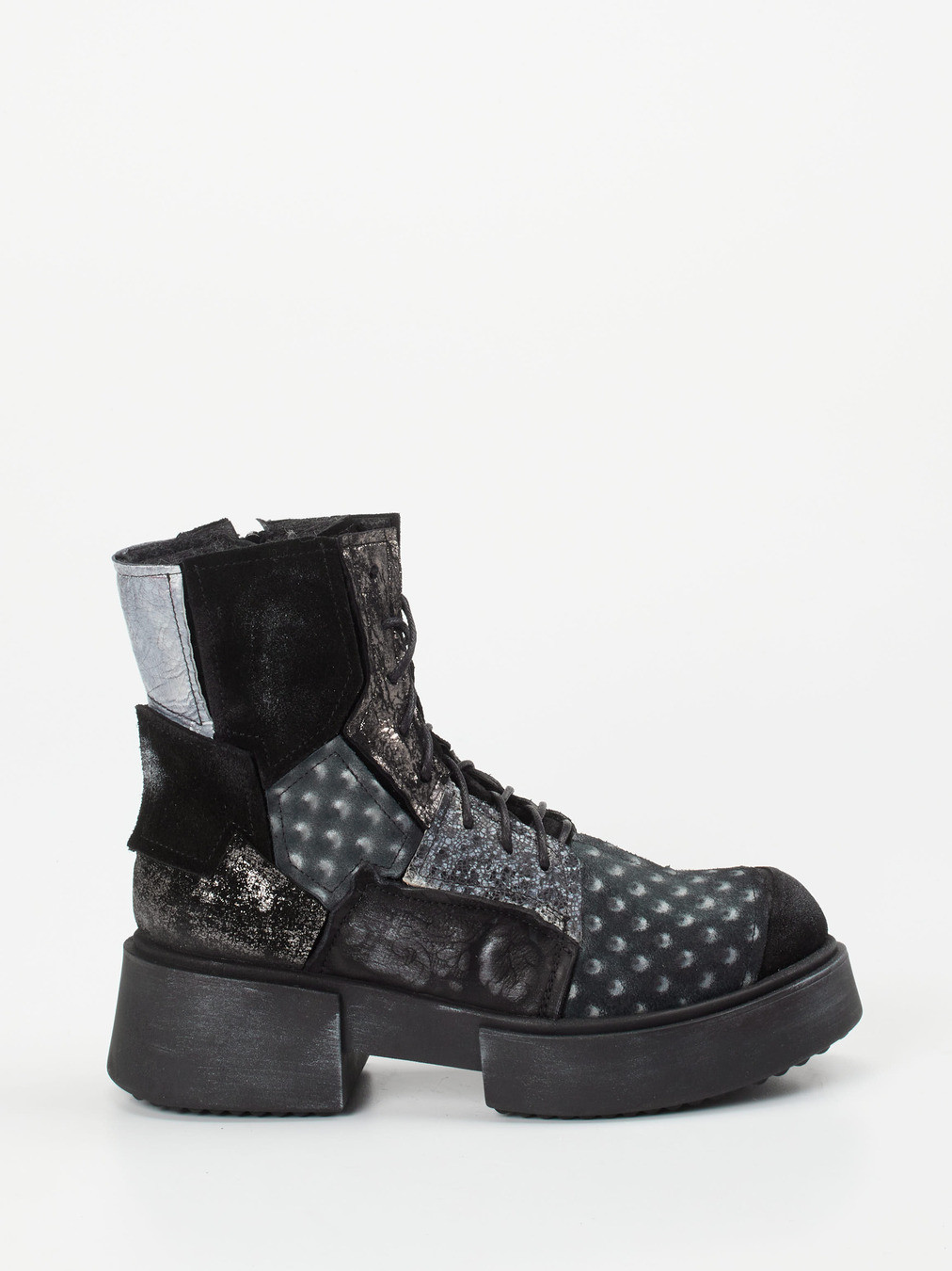 Schnürstiefelette schwarz 1727004000101