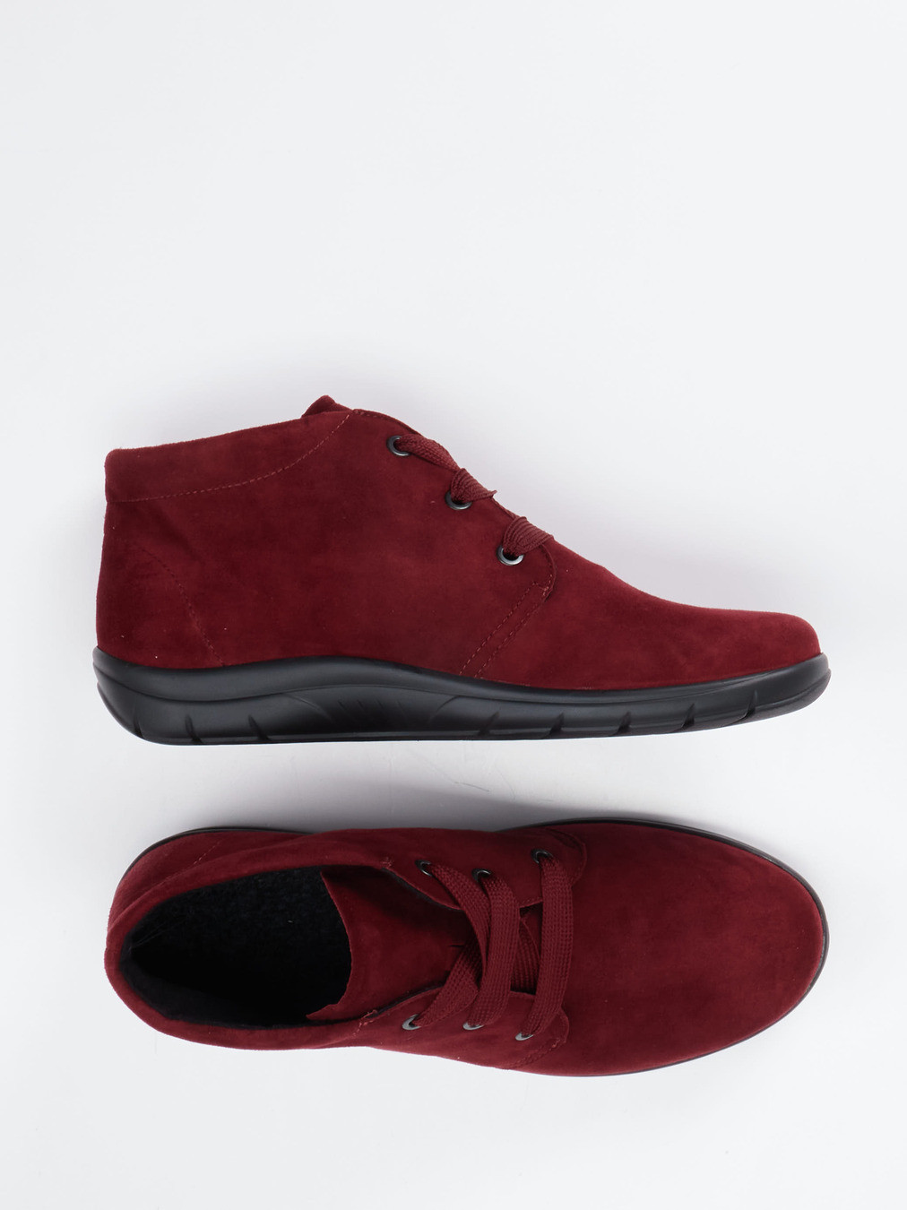 Schnürstiefelette rot 2751509002304