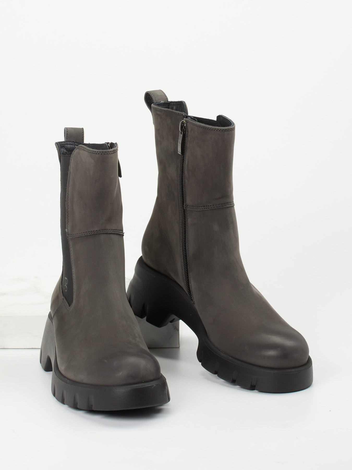 Stiefelette grau 1735409001504