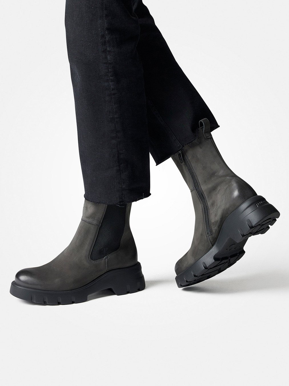 Stiefelette grau 1735409001502