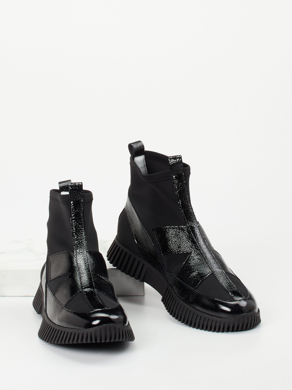 Stiefelette schwarz 1713009037004