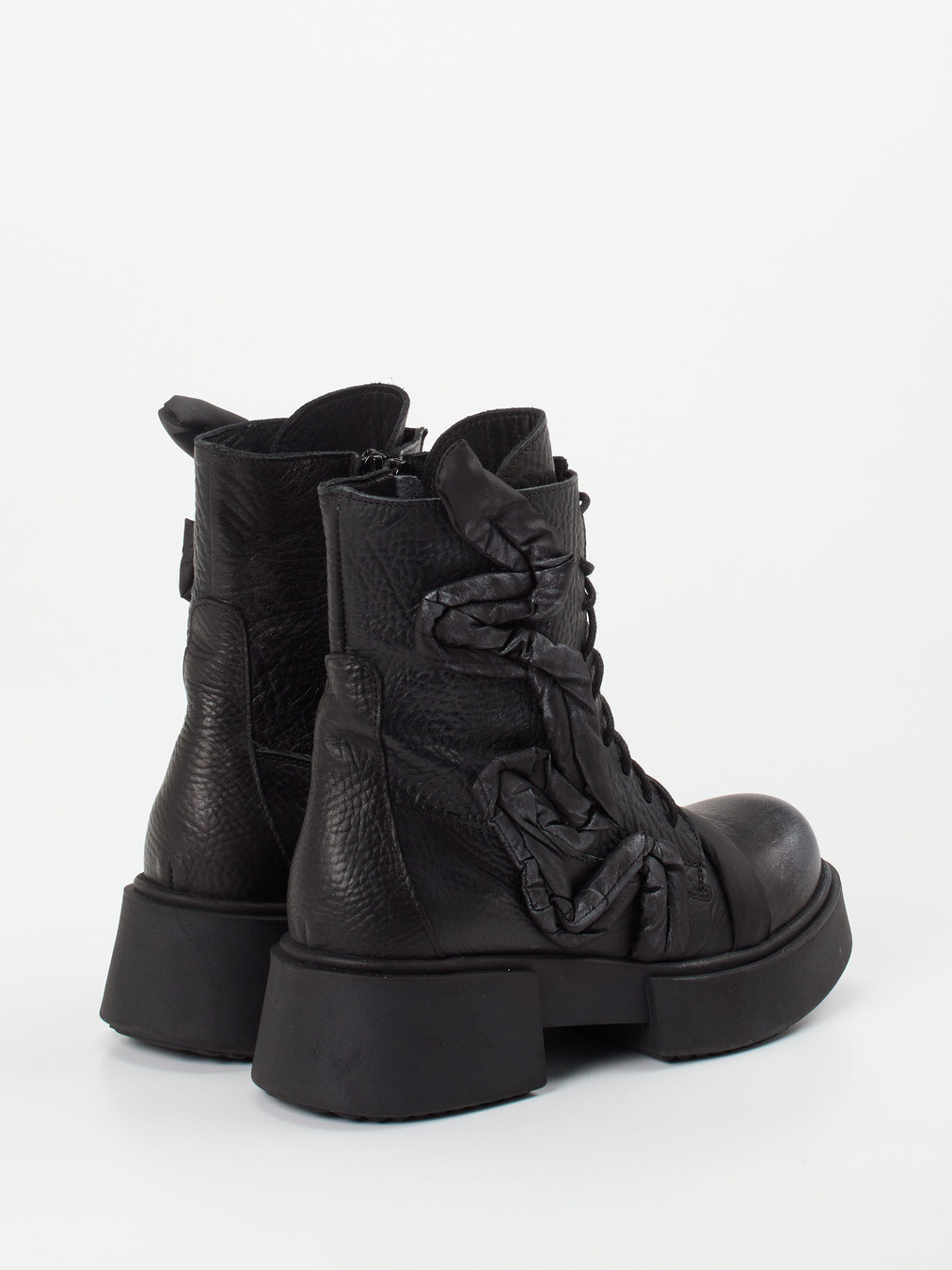 Schnürstiefelette schwarz 1727009003403