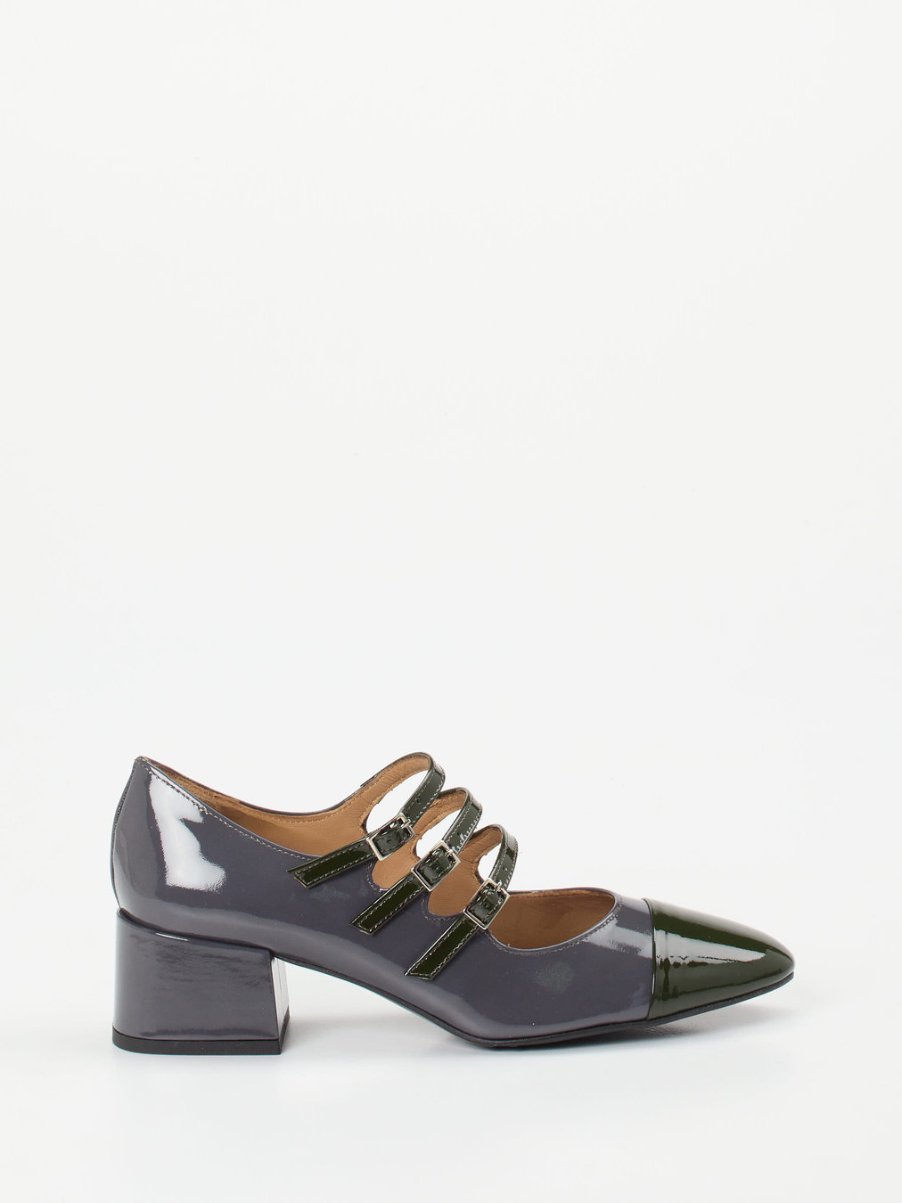 Spangenpumps grau 1425406000101