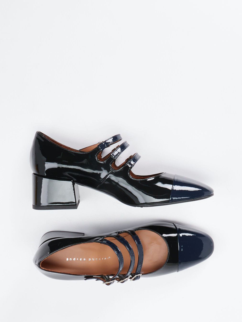 Spangenpumps blau 1425104000104