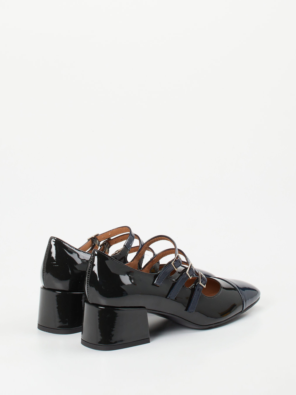 Spangenpumps blau 1425104000103