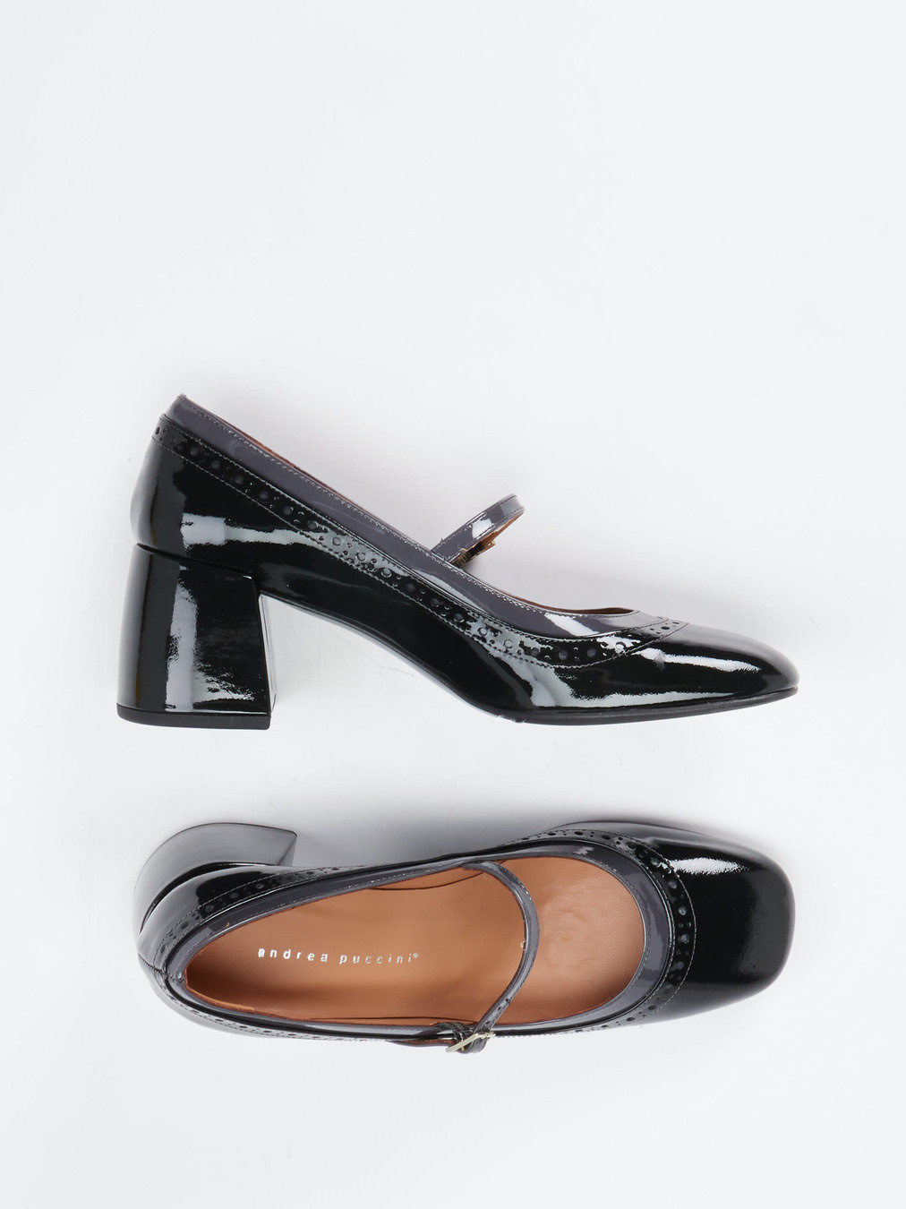 Spangenpumps grau 1427459000104