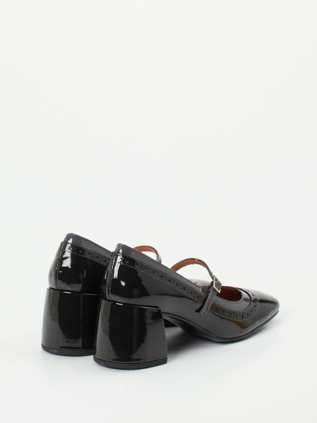Spangenpumps grau 1427459000103