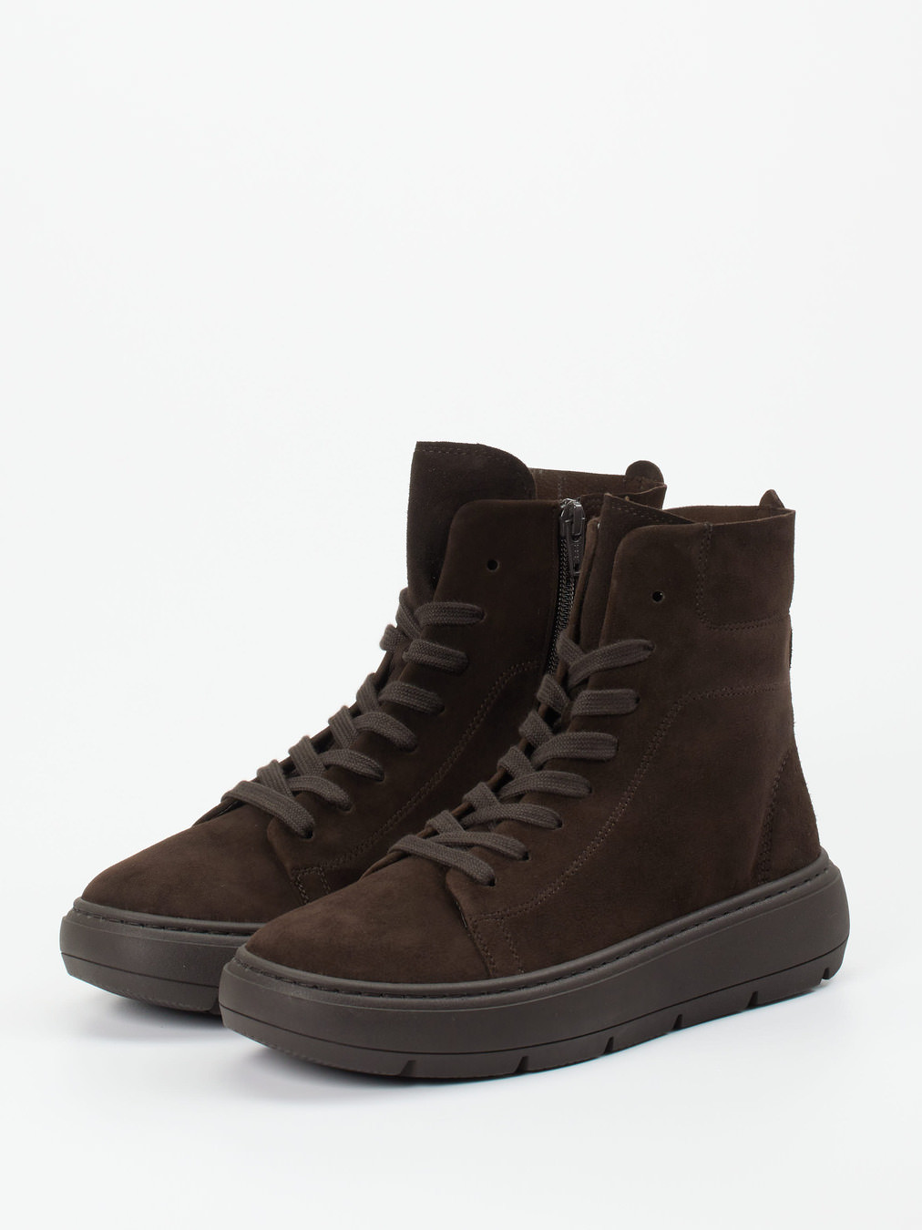 Schnürstiefelette braun 1705209000702