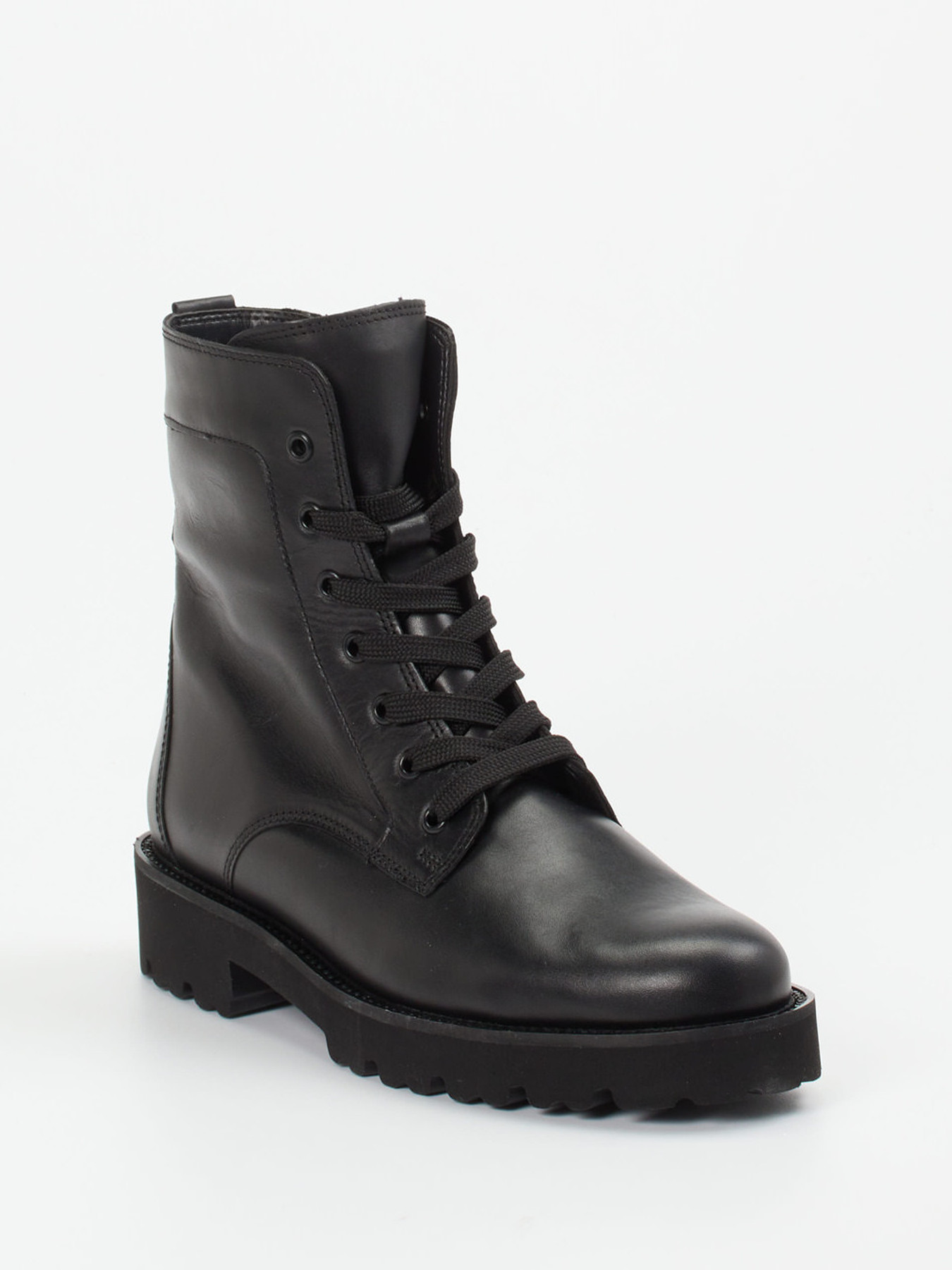 Schnürstiefelette schwarz 1723009017506