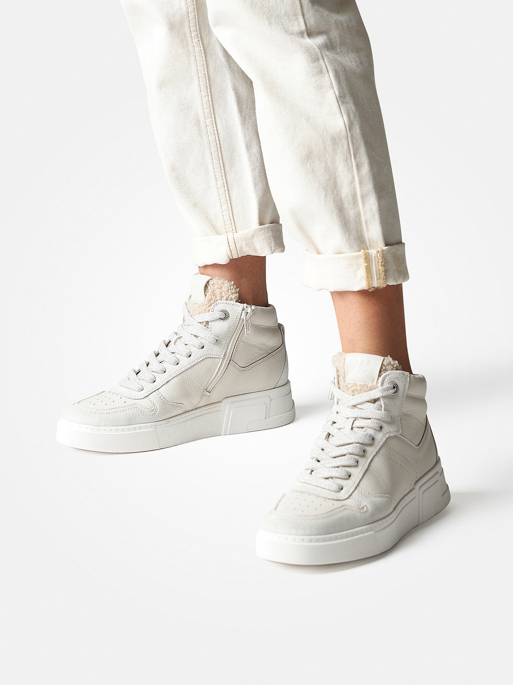 Sneaker High beige 1673379000802