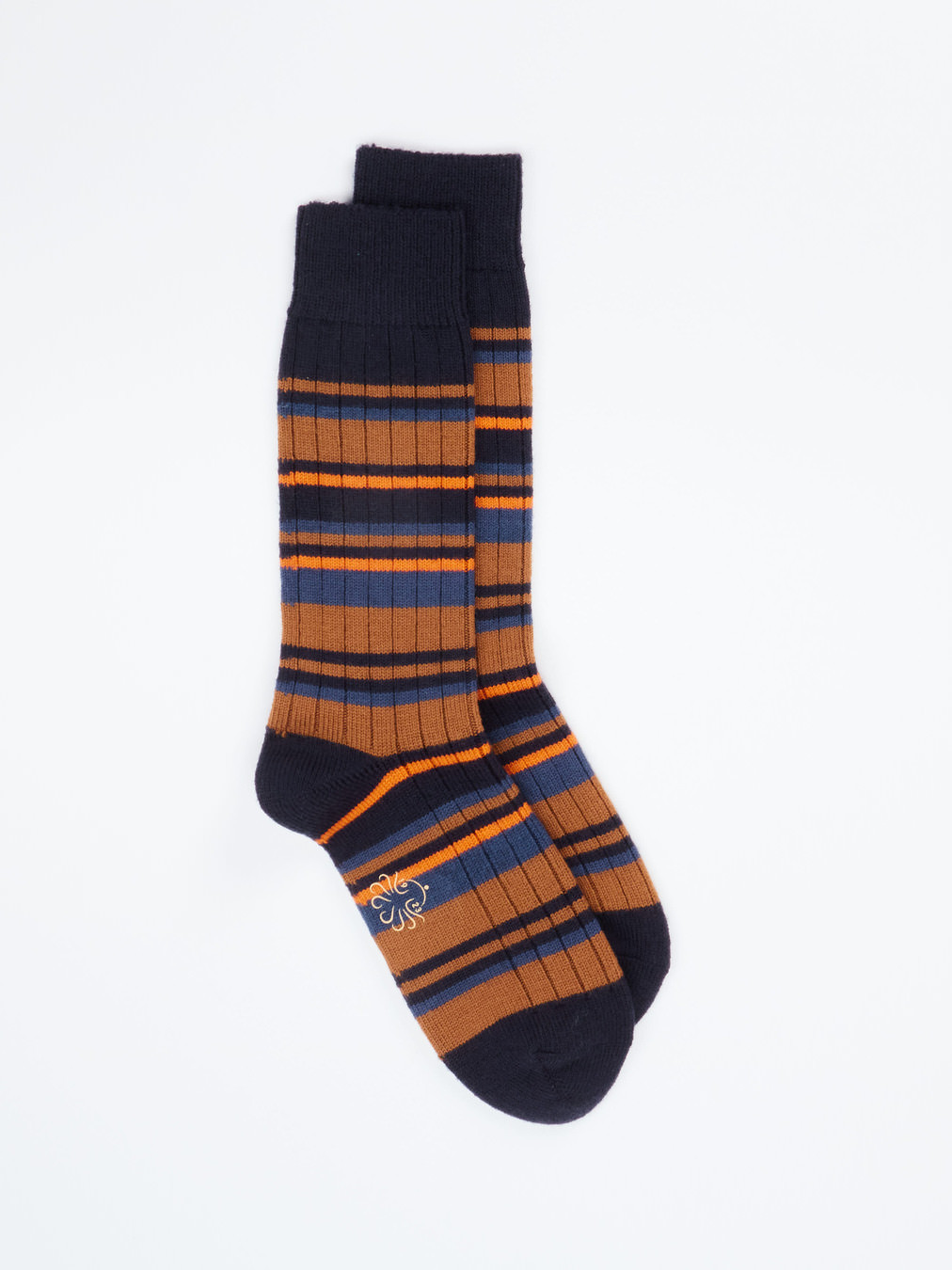 Herrensocken gemustert braun 9491221000206