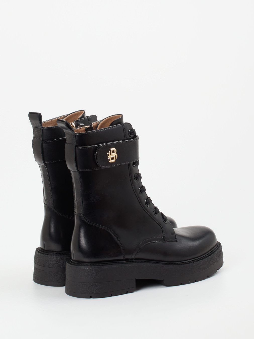 Schnürstiefelette schwarz 1727009003103