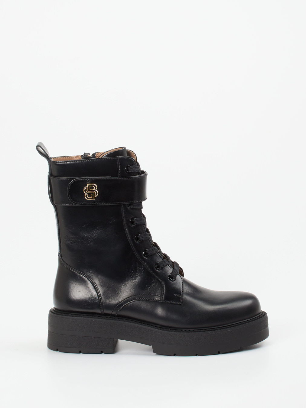 Schnürstiefelette schwarz 1727009003101