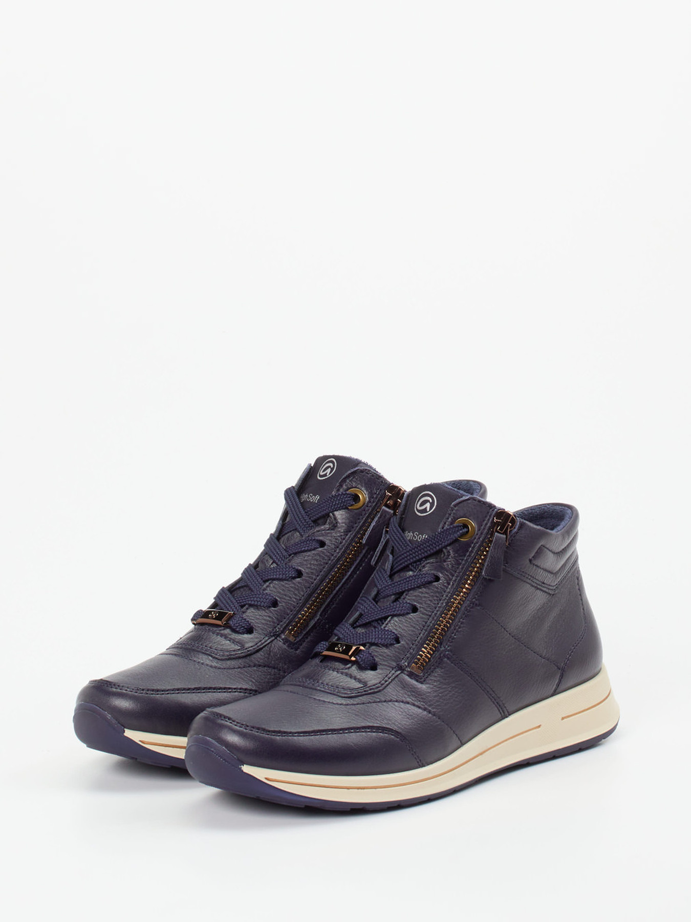 Schnürstiefelette blau 2751109012002