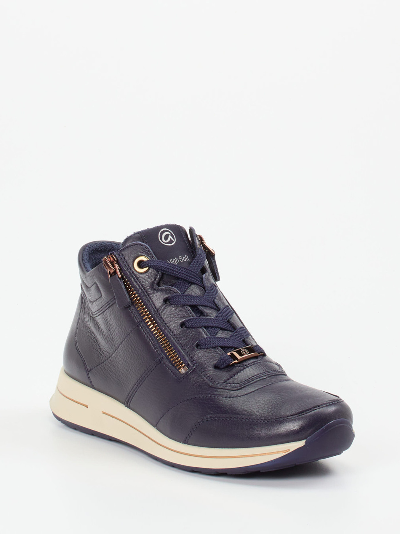 Schnürstiefelette blau 2751109012006