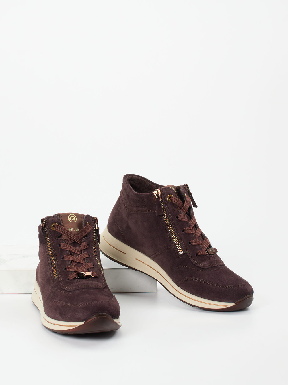 Schnürstiefelette rot 2751509002104