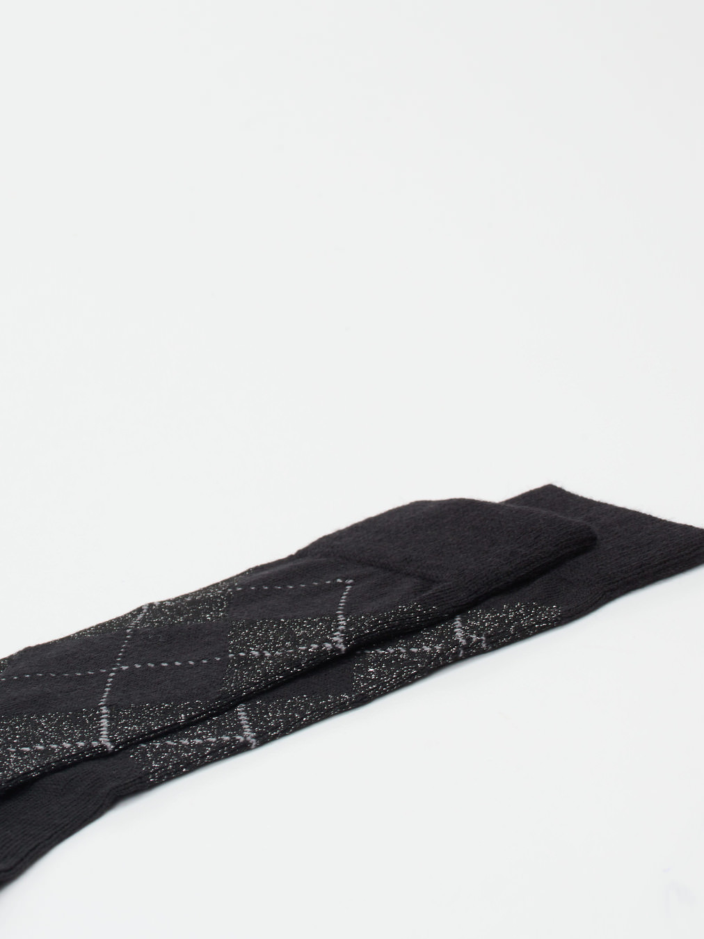 Marylebone Lurex Damensocken schwarz 9191009004701