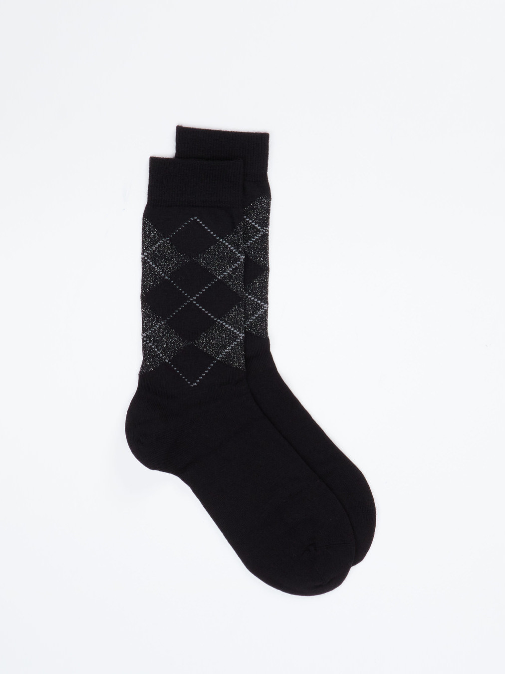 Marylebone Lurex Damensocken schwarz 9191009004706