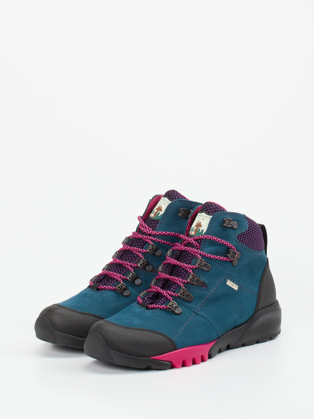 Schnürstiefelette blau 2751179000302