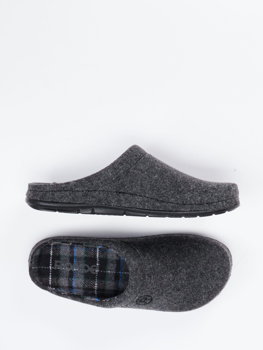 Pantolette grau 7463409006404