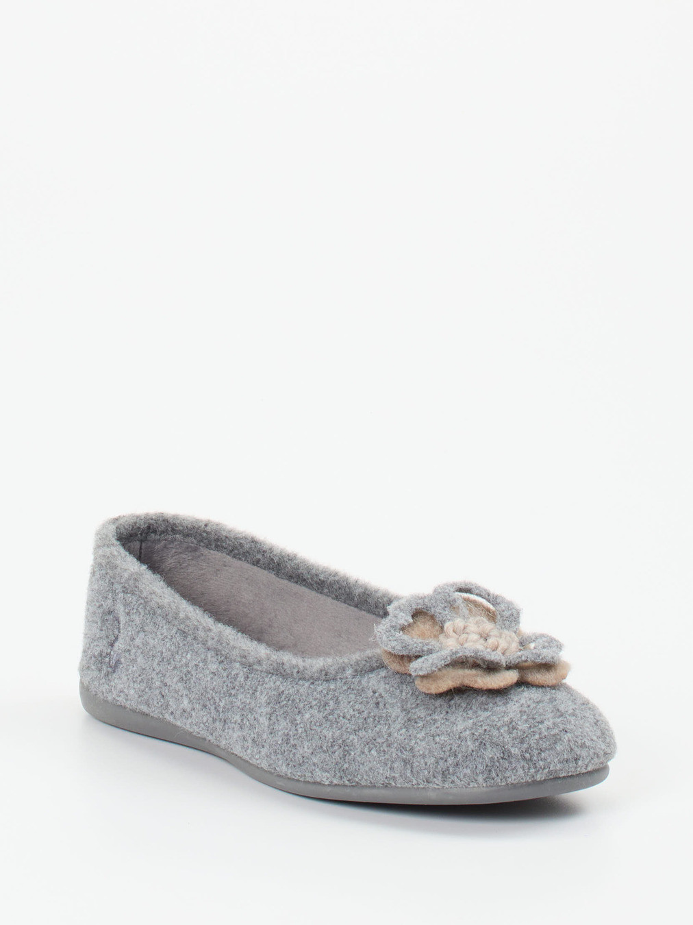 Hausschuh grau 7172459000406