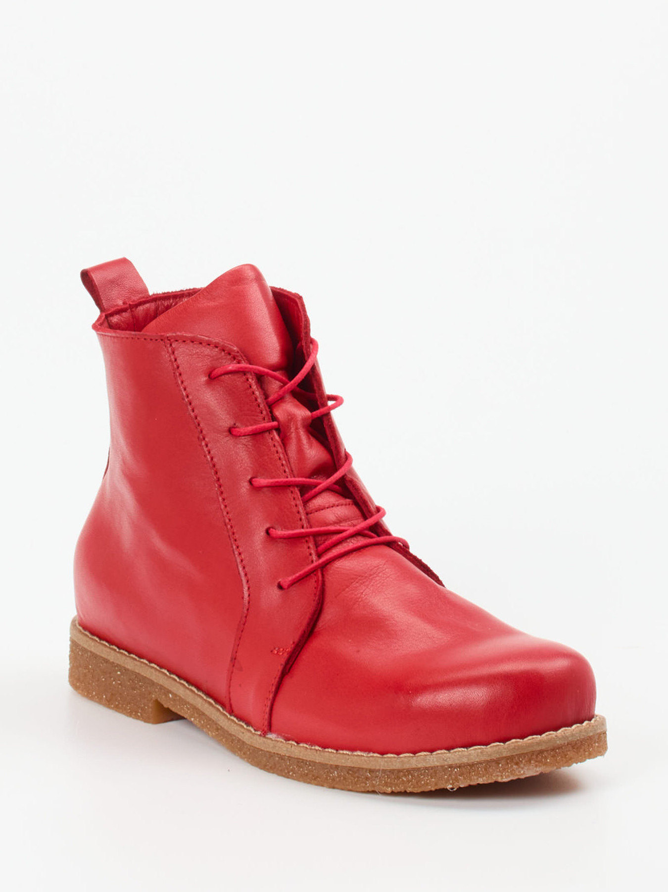 Schnürstiefelette rot 2751559002406