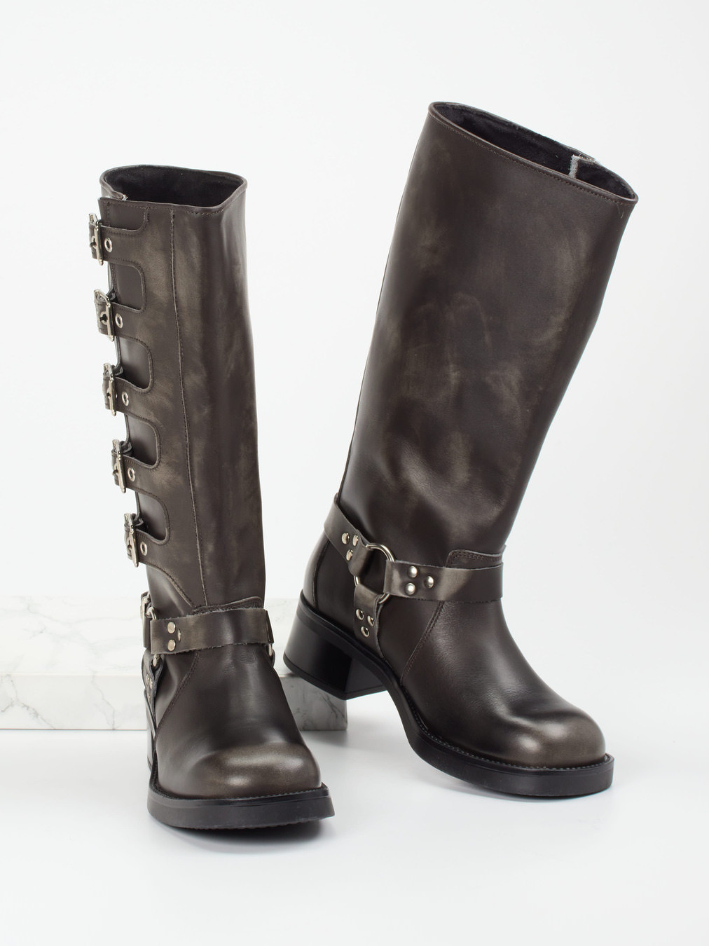 Stiefel grau 1755409000504