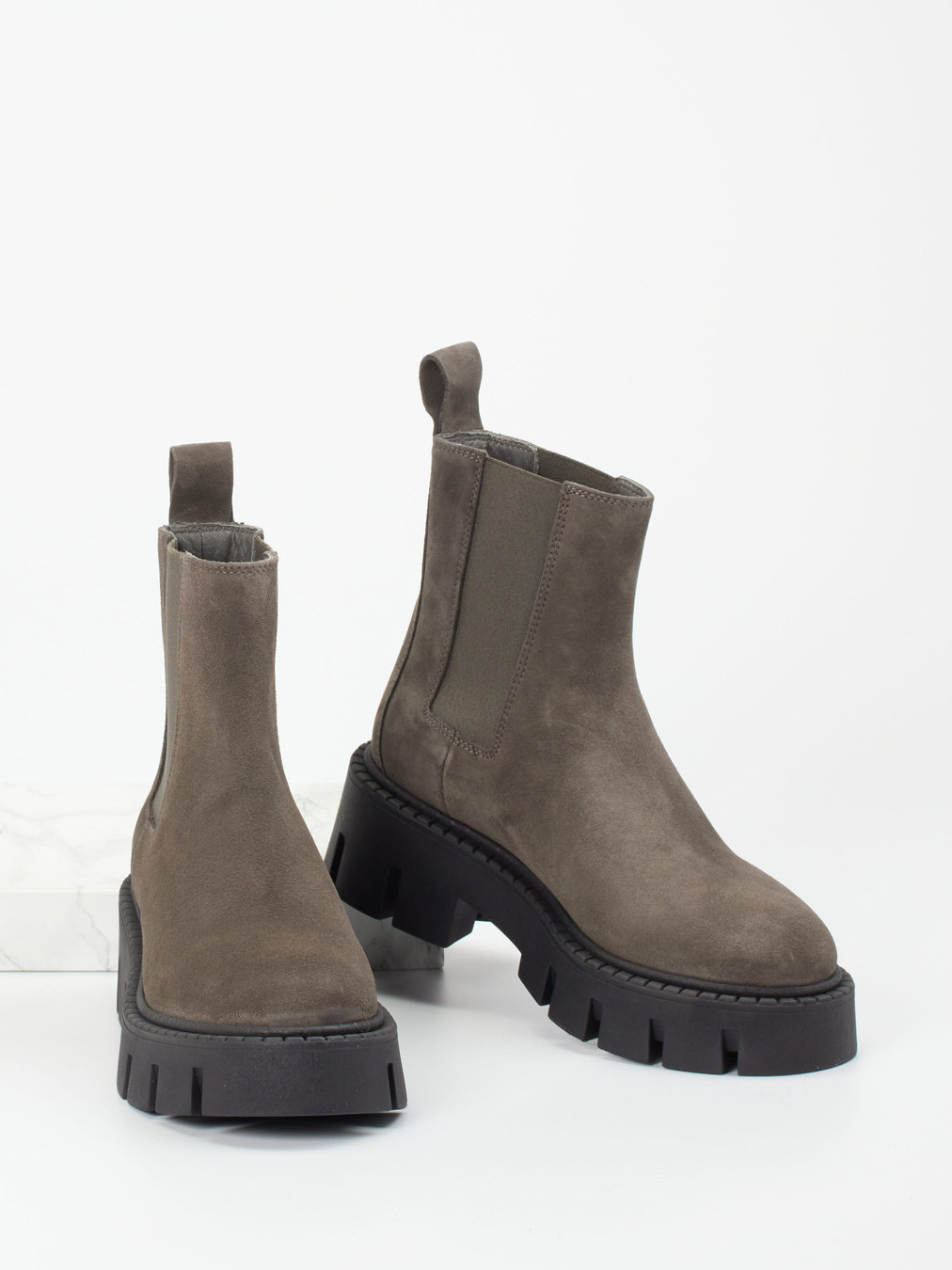 Stiefelette grau 1737409000804