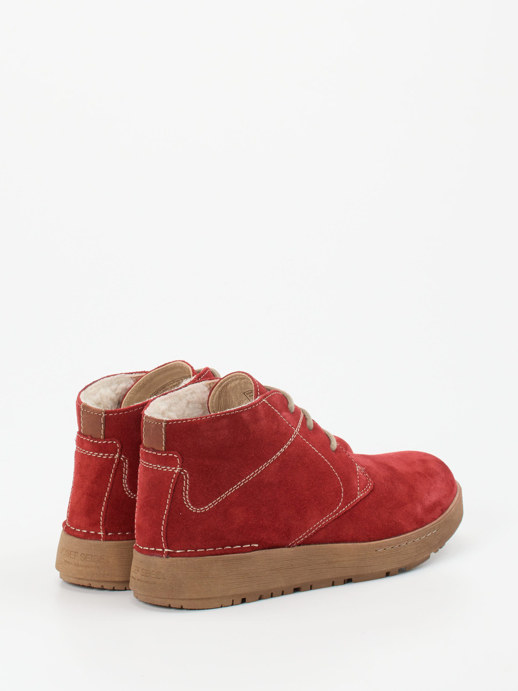 Schnürstiefelette rot 1803559000503