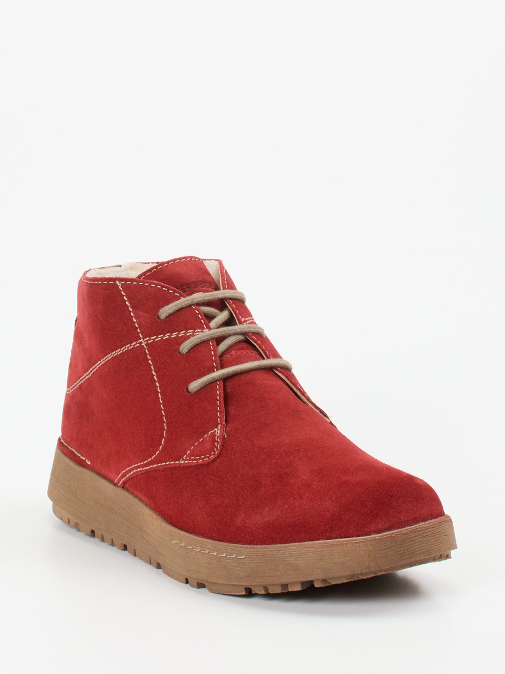 Schnürstiefelette rot 1803559000506
