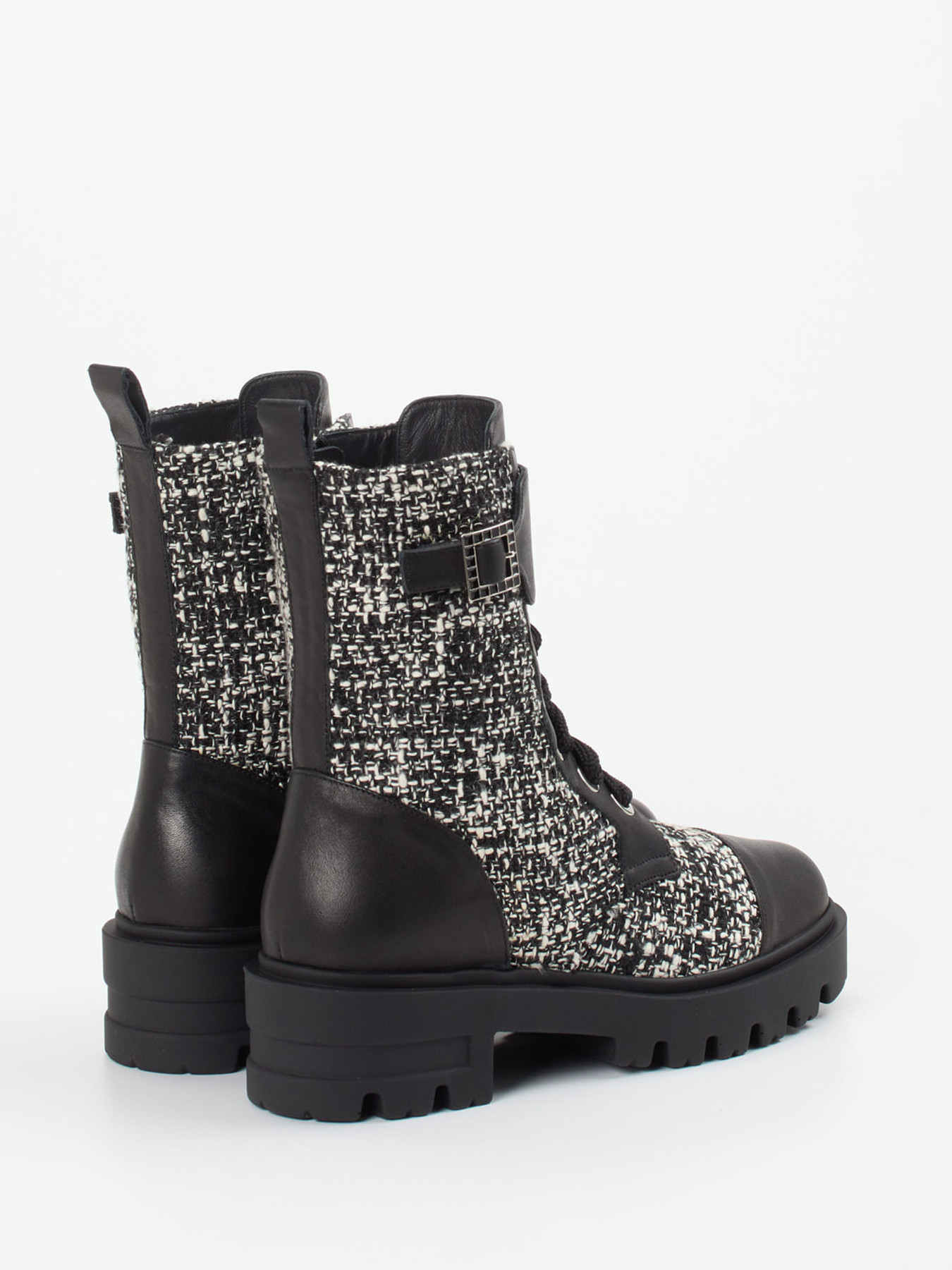 Schnürstiefelette schwarz 1725007000103