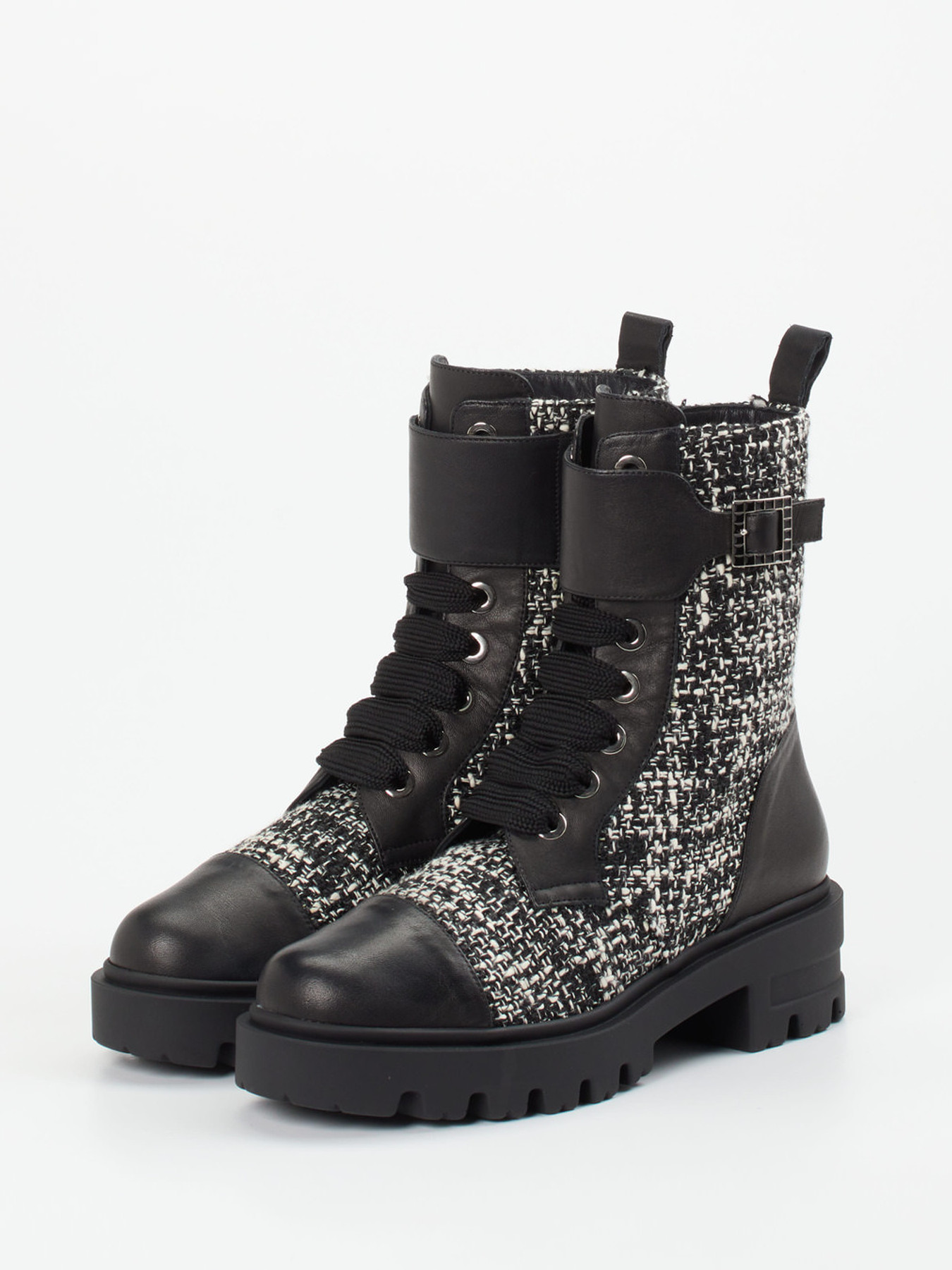 Schnürstiefelette schwarz 1725007000102