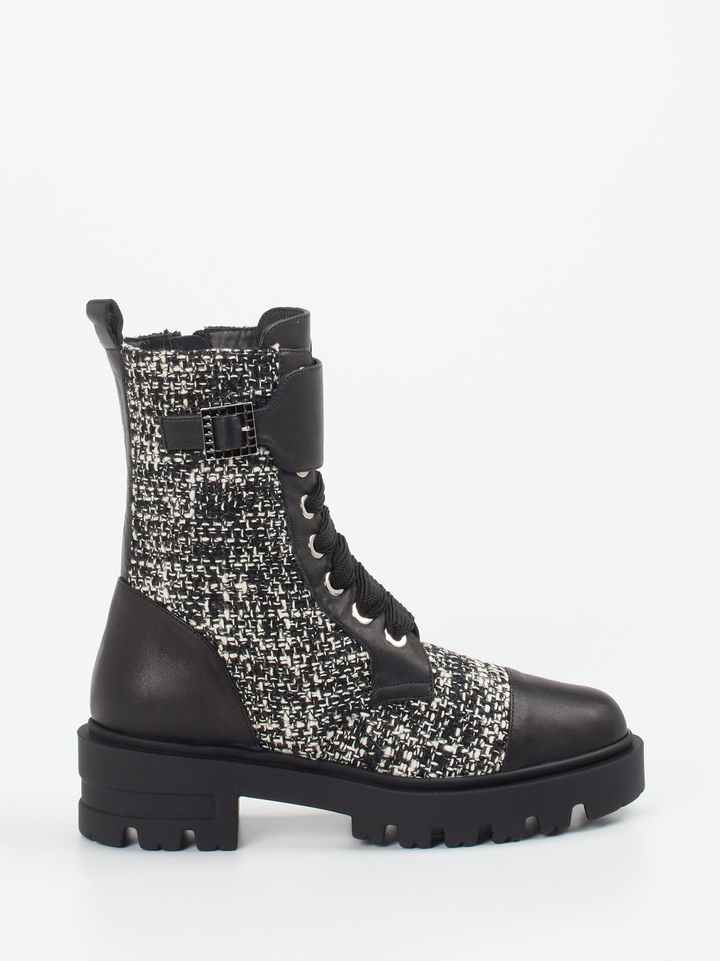 Schnürstiefelette schwarz 1725007000101