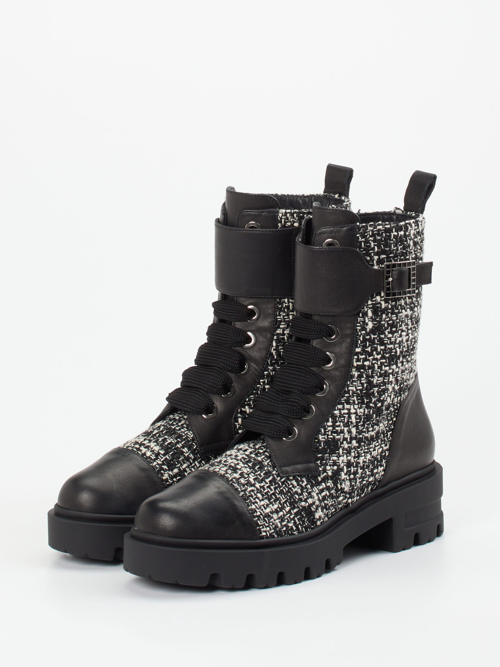 Schnürstiefelette schwarz 1725007000102